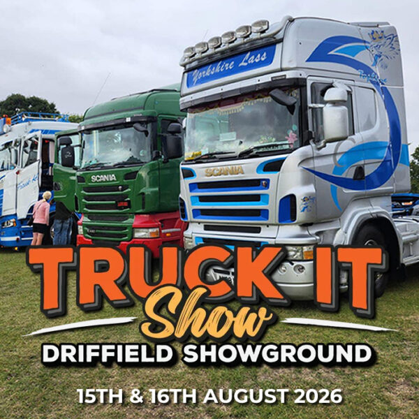 HALF PRICE family ticket to the Truck It show at Driffield Showground
