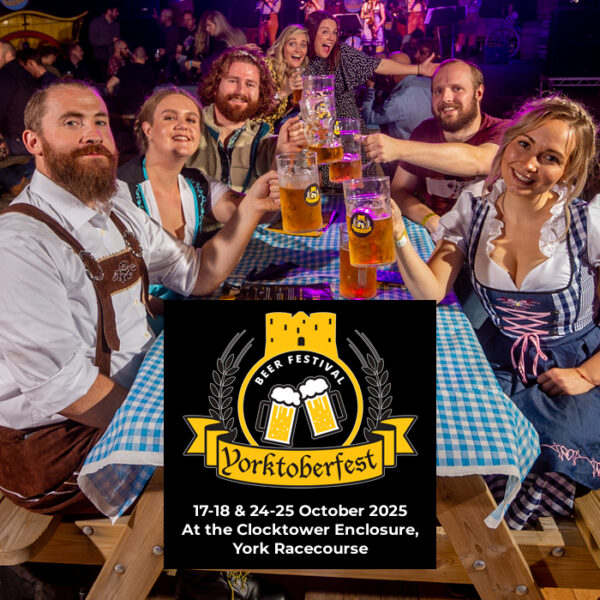 HALF PRICE entry for 6 People and Reserved Table at Yorktoberfest